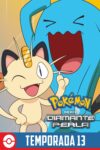Portada de Pokémon: Temporada 13:  Diamante y Perla - Los Vencedores de la Liga Sinnoh