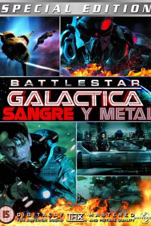 Portada de Battlestar Galactica: Sangre y Metal