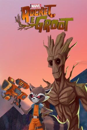 Portada de Rocket y Groot (Cortos): Temporada 1
