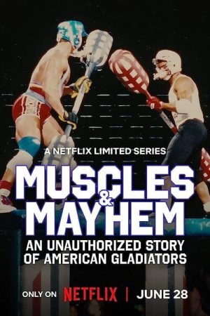 Portada de Músculos y caos: Una versión no autorizada de Gladiadores americanos: Temporada 1