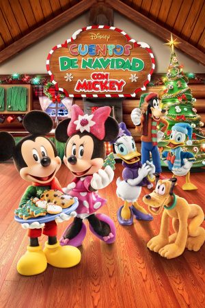 Portada de Cuentos de Navidad con Mickey