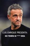 Portada de Luis Enrique presenta: No tenéis ni **** idea