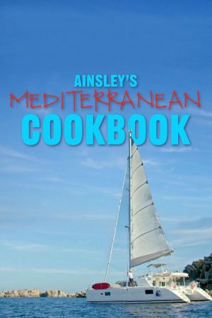 Portada de Ainsley's Mediterranean Cookbook Portada de Ainsley's Mediterranean Cookbook