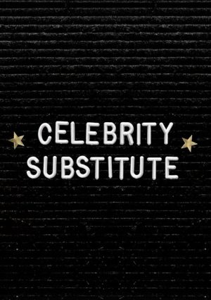 Portada de Celebrity Substitute Portada de Celebrity Substitute