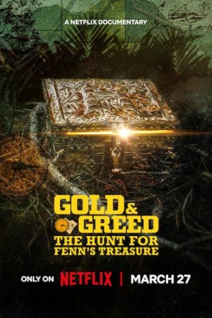 Portada de Oro y codicia: En busca del tesoro de Fenn Portada de Oro y codicia: En busca del tesoro de Fenn